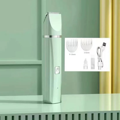 Multi-Function Rechargeable Pet Grooming Kit Electric Dog & Cat Clippers Nail Grinder Cordless Dog Hair Clippers
