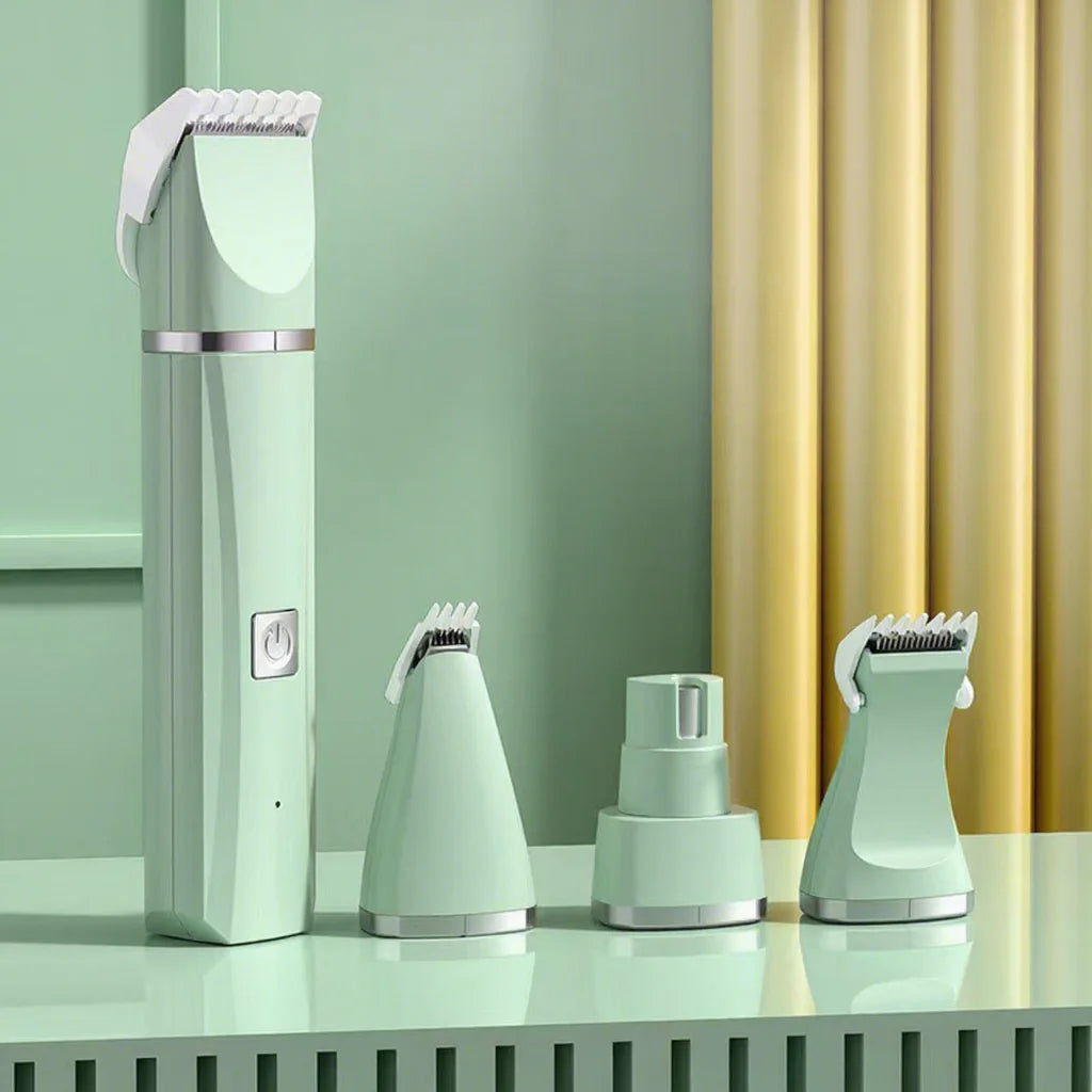 Multi-Function Rechargeable Pet Grooming Kit Electric Dog & Cat Clippers Nail Grinder Cordless Dog Hair Clippers