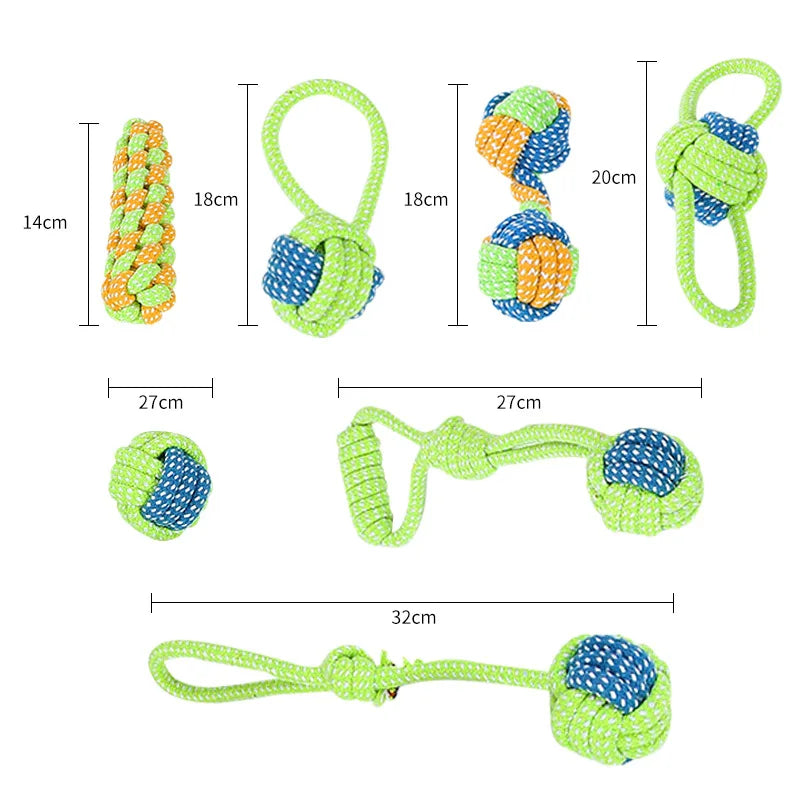 Interactive Rope Dental Dog Toy