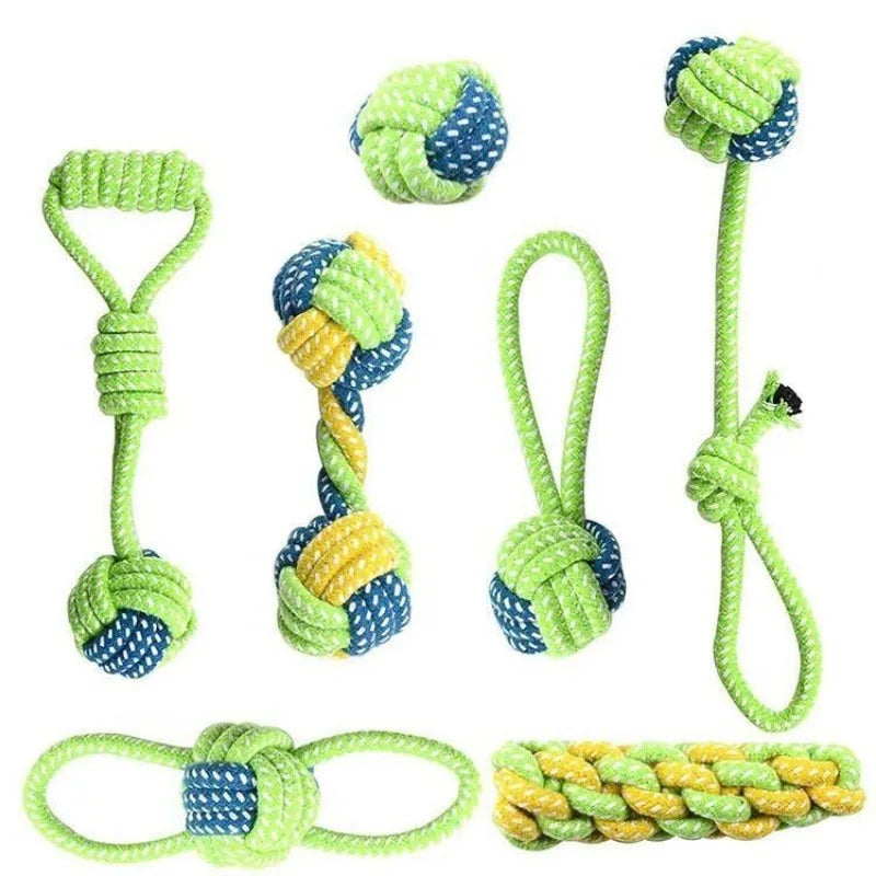Interactive Rope Dental Dog Toy