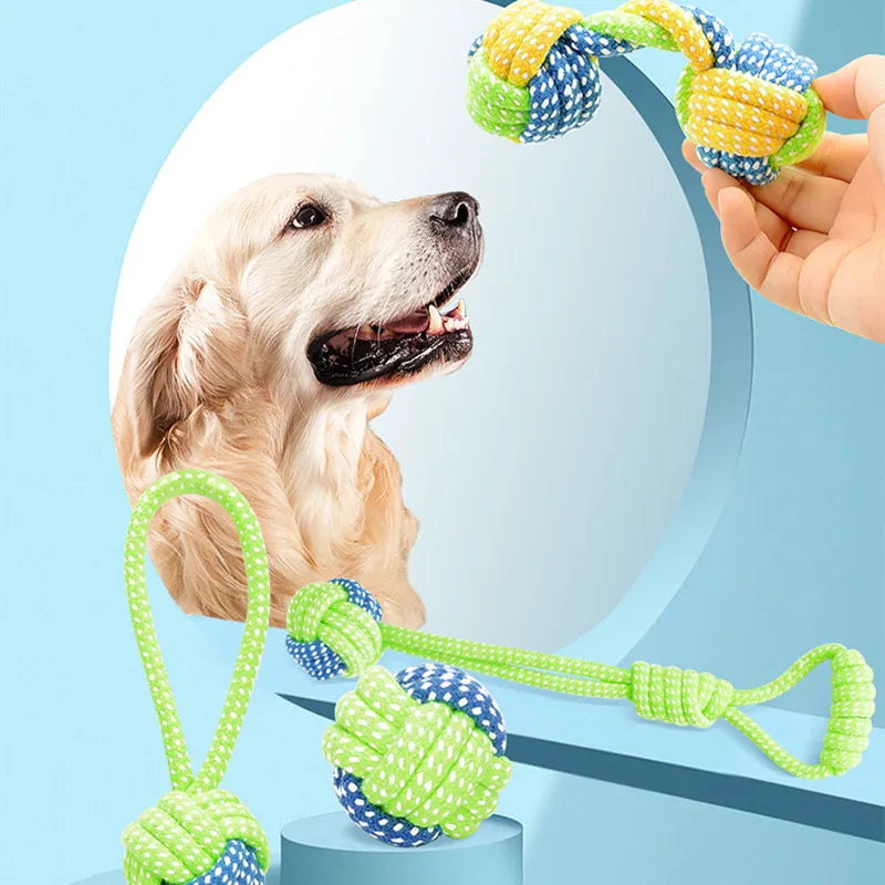 Interactive Rope Dental Dog Toy